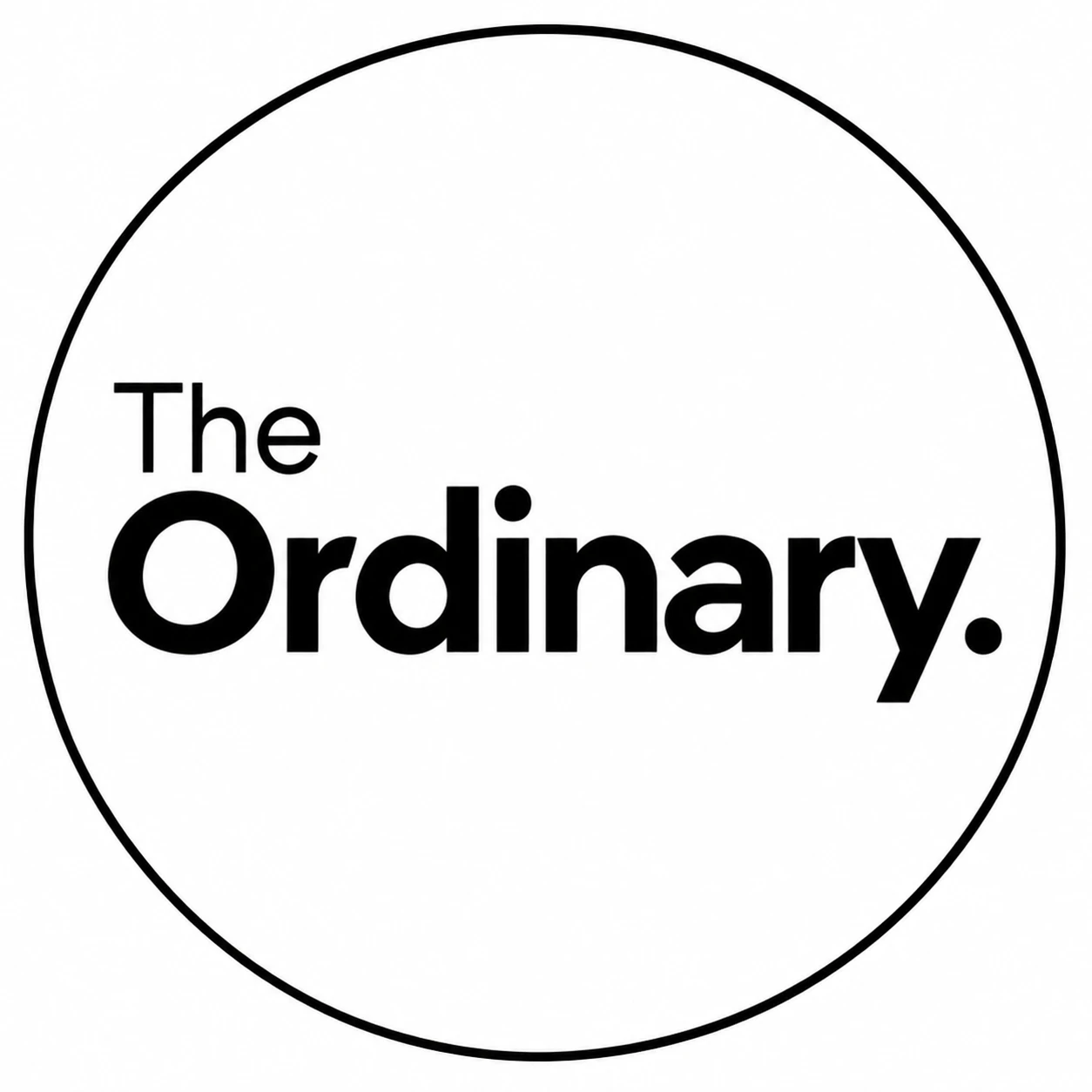 The Ordinary Official Brand Logo